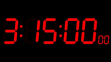 3 Hour 15 Minute Timer No Music (alarm at the end) | 3 Hour 15 Minute Timer (no mid video ads)