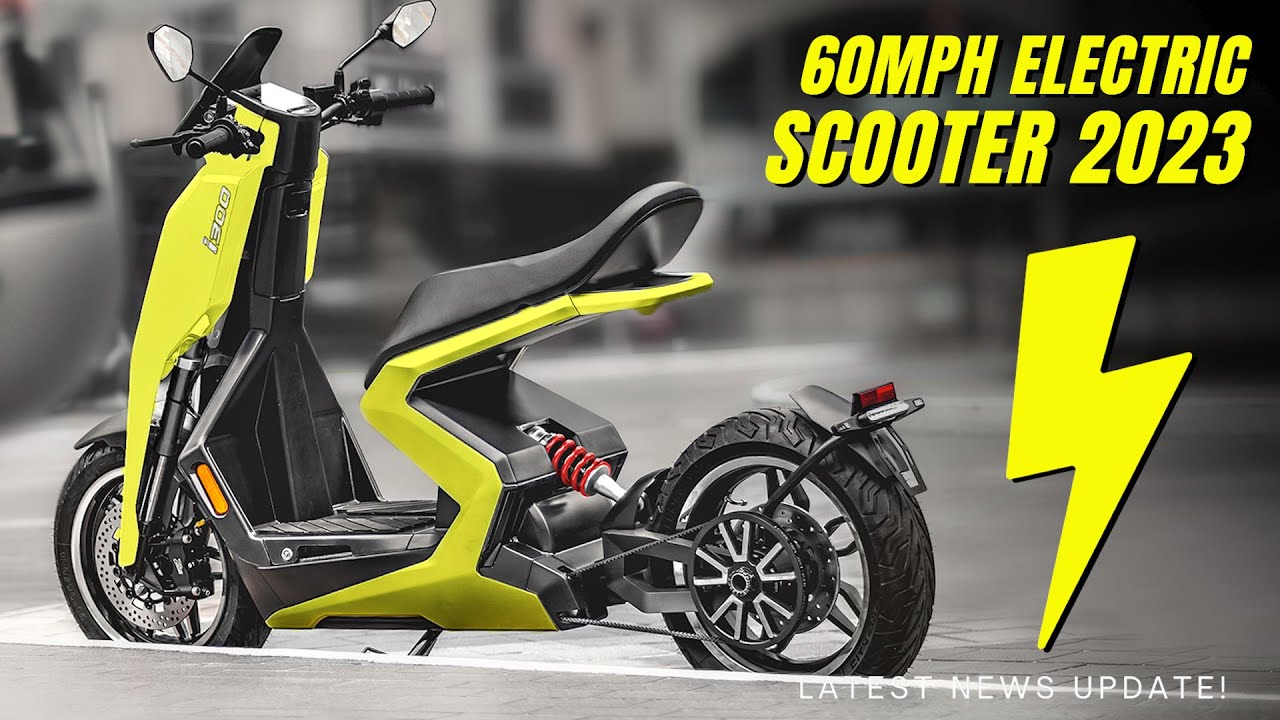 Latest AllElectric Sports Scooter w/ 60 mph Speed to Come to the US in