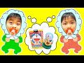 【寸劇】かいちゃんとお兄ちゃんが赤ちゃんになっちゃった！　誰がお世話をするの！？　ドラえもん　チョコエッグ　開封　ごっこ遊び