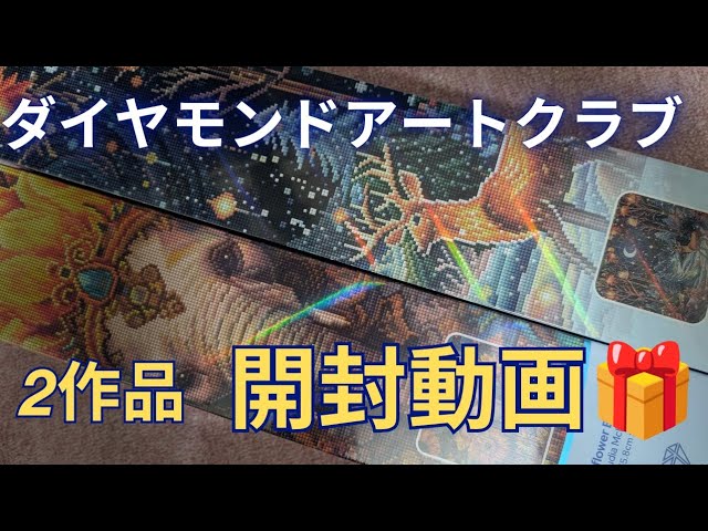 ダイヤモンドアート】初めてのダイヤモンドアートクラブさんの開封🎶2
