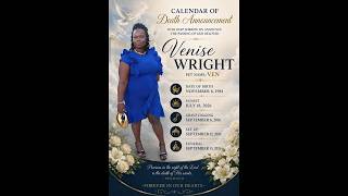 HOME GOING SERVICE FOR THE LATE MISS VENISE WRIGHT