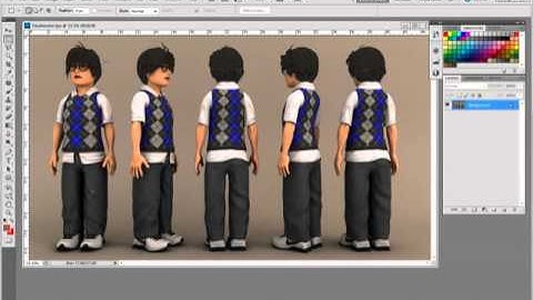 Character Creation In Maya Part 6-4