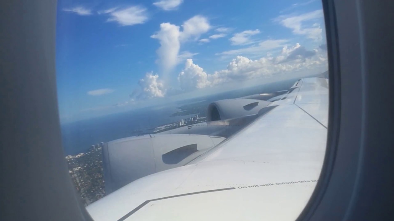 Lufthansa Airbus A380 Miami - Frankfurt