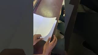 How To Tear A Paper From Book