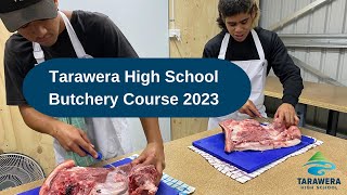 Tarawera High School - Butchery Course 2023