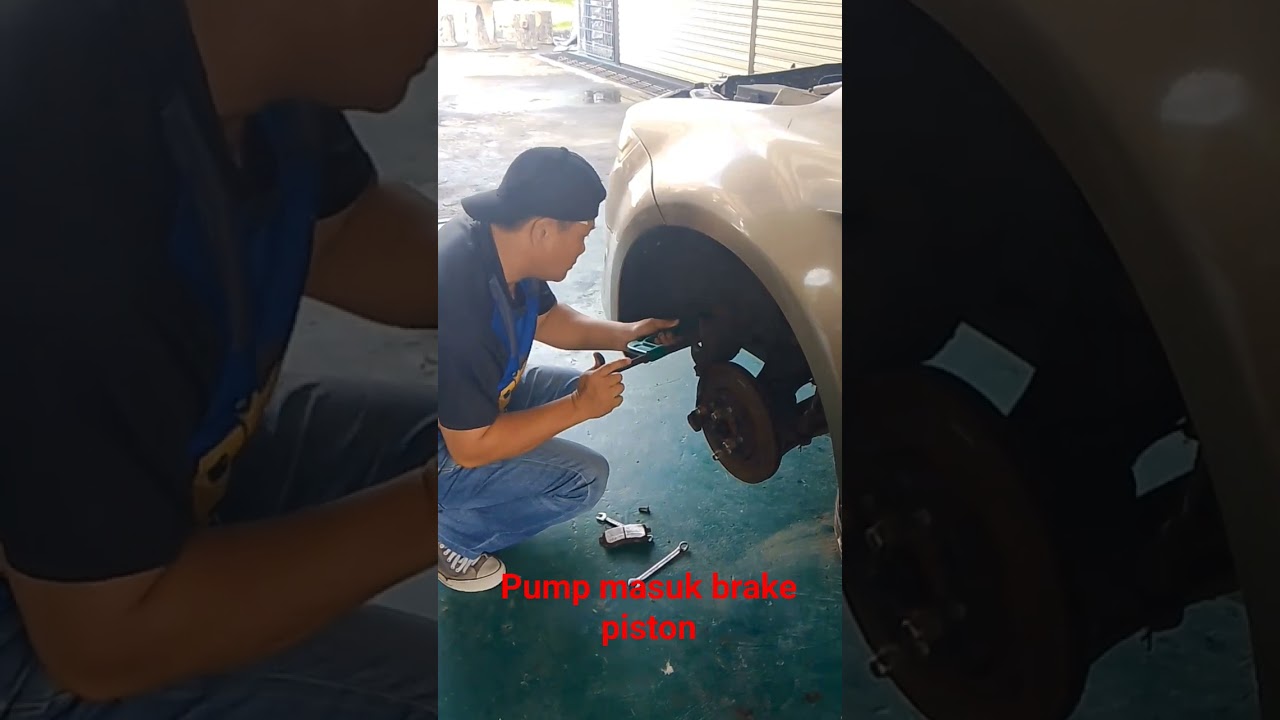 Pump masuk brake piston 
