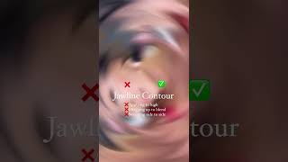 Common Jawline Contour Mistake Fixed! 💄