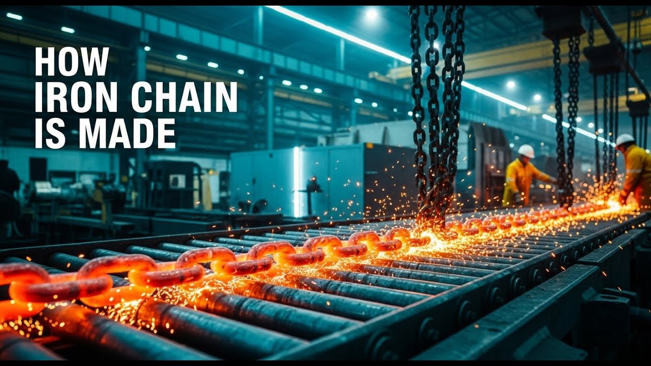 Inside the Iron Chain Factory – Process How Million-Dollar Chains Are ...