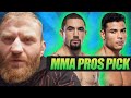 MMA Pros Pick ✅ Robert Whittaker vs. Paulo Costa - Part 1 👊 UFC 284