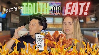 DIRTY Truth or EAT **gets spicy** 😳🔥 | kokoandsymba