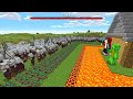 7 Security Build Hacks vs Pillagers - Minecraft