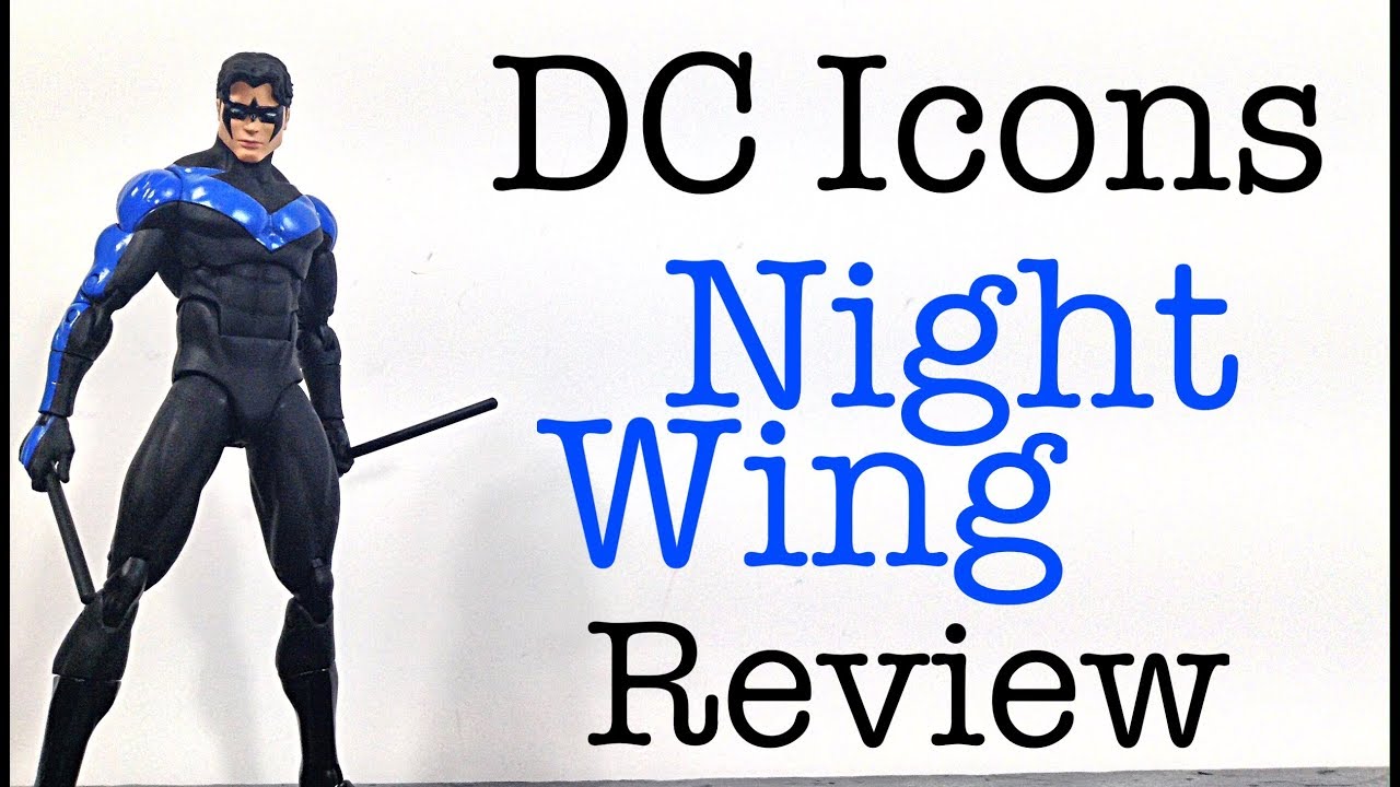 dc icons nightwing action figure