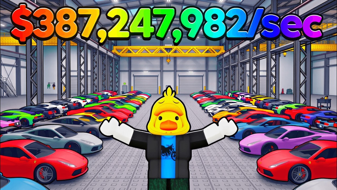 I Spent $985,184 for FASTEST Super Car in Roblox!