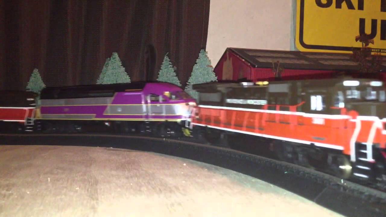 HO scale MBTA MP36 being delivered. YouTube