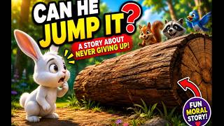 Motivational Story for Kids | Never Give Up Rabbit News