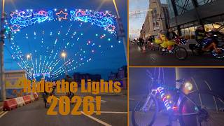 I Ride Blackpools Famous Illuminations 🚴‍♂️💡