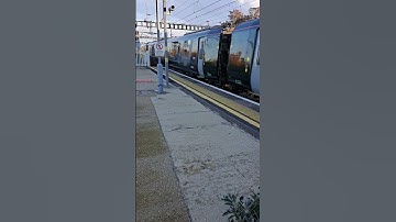 GWR class 802 departing Didcot Parkway 802106 6/11/23 #shorts