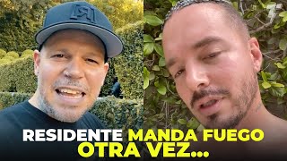 RESIDENTE le tira de nuevo a J BALVIN