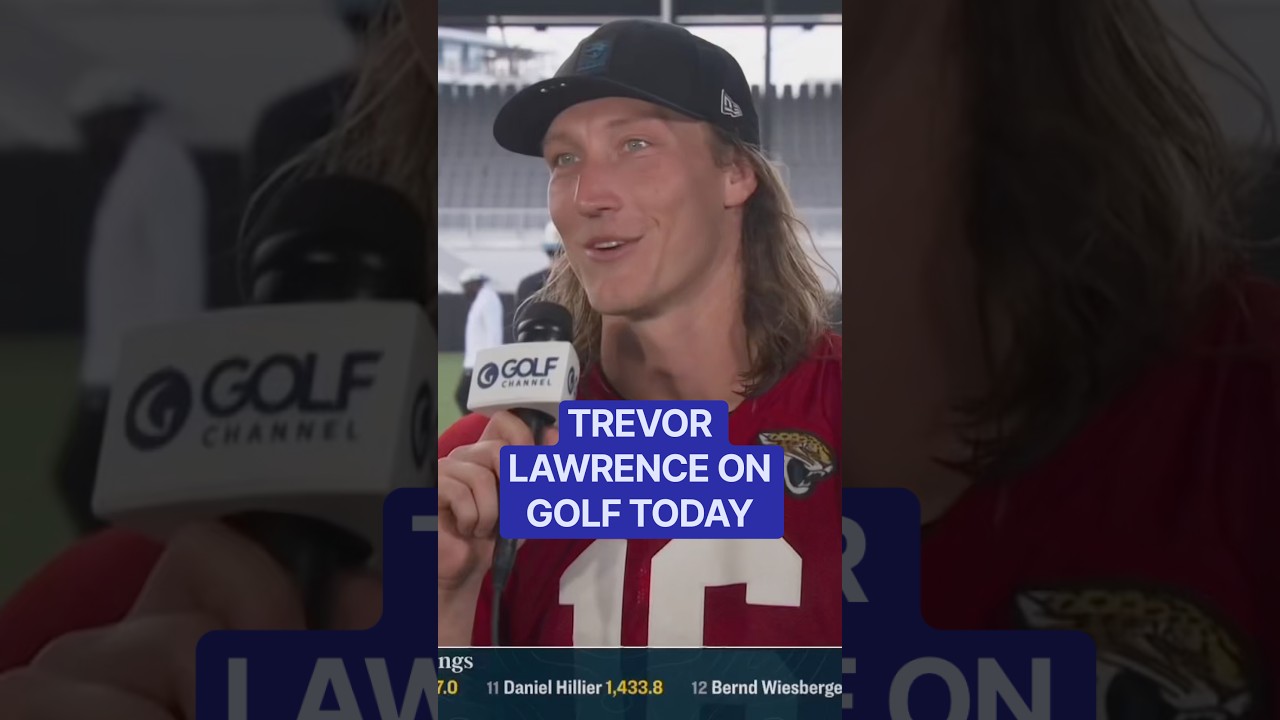 Trevor Lawrence and Liam Coen discuss parallels in golf and football