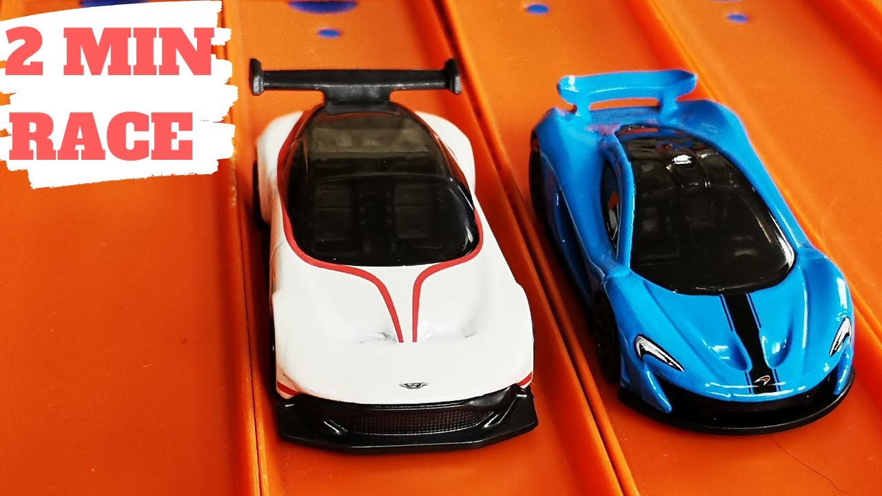 Hot Wheels 2020 ASTON MARTIN VULCAN VS 2020 MACLAREN P1 (New Zealand Racing)