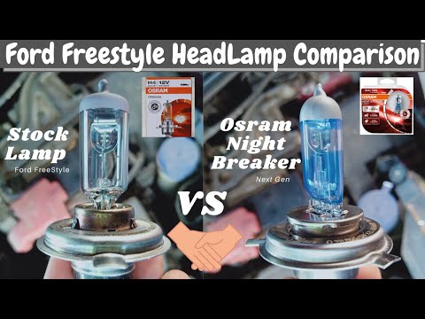 Osram LED H4 bulbs review unboxing~installation ~comparison 