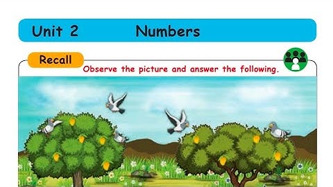 1st std Maths - Term 3- Unit 2 - Numbers - Subtraction - Subtracting 0