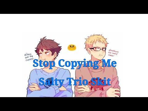 Stop Copying Me | Salty Trio ~ Haikyuu Texts Script Prank