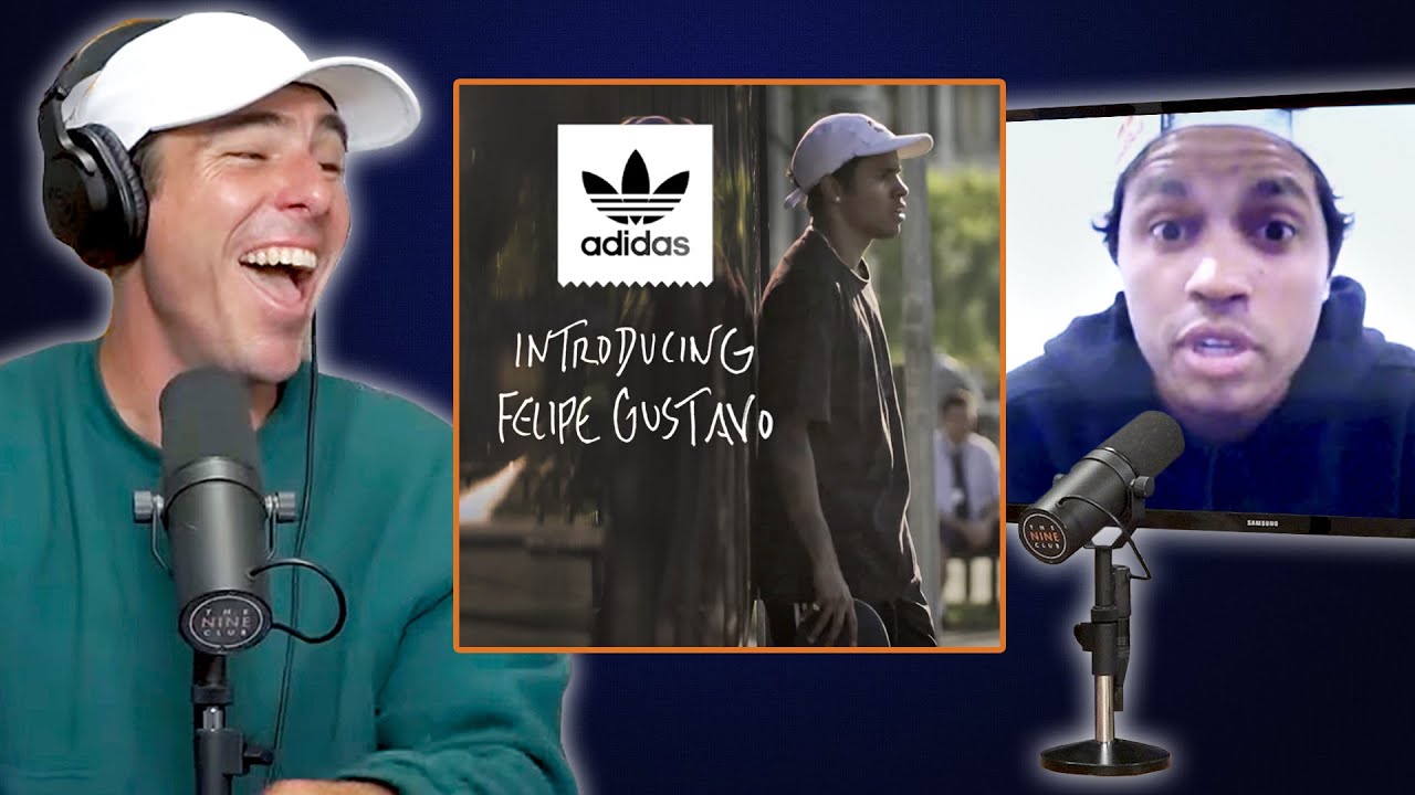How Felipe Gustavo Sponsored By Adidas - Buying And Repping The Shoes - YouTube