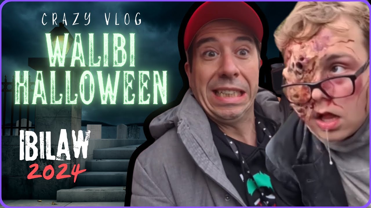Les pires maisons hantées de l’année!😱Walibi Belgium halloween 2024 | ibilaw