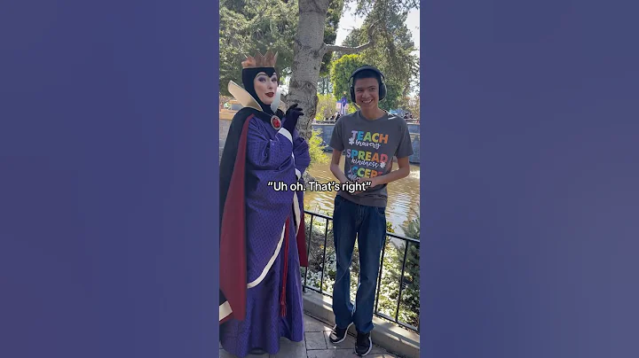 The “Not-So” Evil Queen asking Thomas if he went to see some other friends #shorts #autism