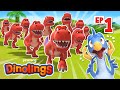 EP1 Ten Little T Rexes Dinosaur Cartoon Season 2 Dinolings Pinkfong Dinosaur For Kids EP1 Ten Little T Rexes Dinosaur Cartoon Season 2 Dinolings Pinkfong Dinosaur For Kids