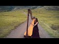 STAIRWAY TO HEAVEN (Led Zeppelin) harp cover | Harpist - Mary Keener