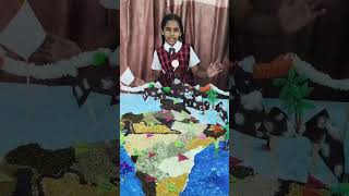 #science project #schoolprojects#map project #india map of pulses #stidents science activities
