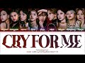 TWICE CRY FOR ME COLOR CODED LYRICS 