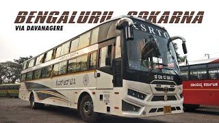 BANGALORE to GOKARNA | KSRTC Brand New TATA Proto Non-AC Sleeper