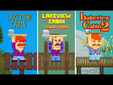Я разобрал СЮЖЕТ ВСЕХ ЧАСТЕЙ Lakeview Cabin, а всё началось с ФЛЕШ ИГРЫ