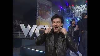 NWO run off Commentators & take over WCW Commentary! Eric Bischoff mocks WWF's Vader! (WCW)