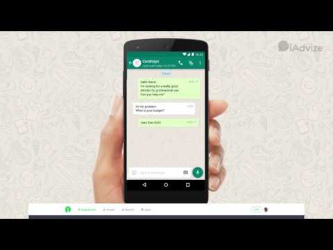 WhatsApp Entreprise & iAdvize : communiquez avec vos clients depuis iAdvize !