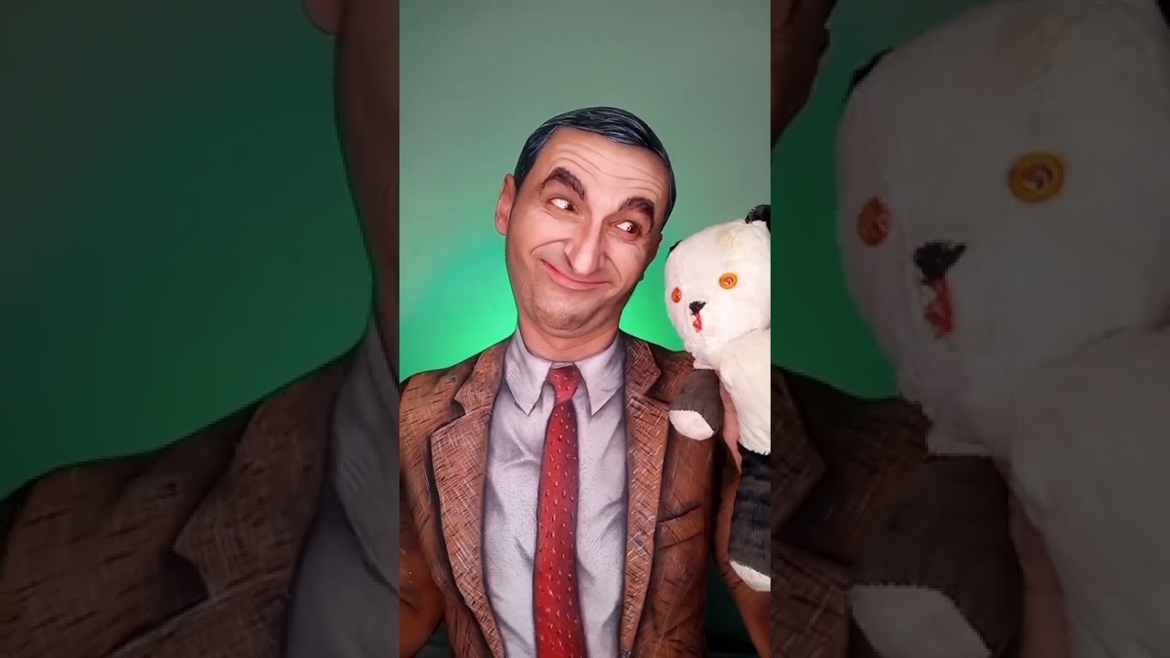 Mr Bean and his favourite  Teddy 🧸 ❤ 