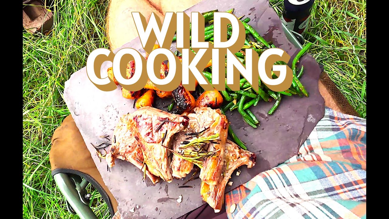 Lamb Chops. "No Kitchen, No Problem – Field BBQ with Organic Lamb Chops"