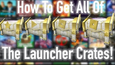 How To Get All Of The Launcher Crates! (Roblox Metaverse Champions)