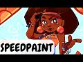 Retro Orange! [Speedpaint]