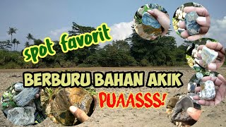 Pua$ Nya Cari Bahan Batu Akik Di Spot Favorit ❤️ Hasilnya Wow 😍 - Apik