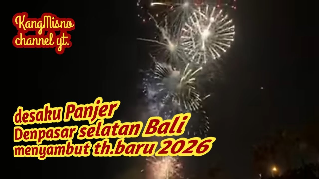 Meriahnya desaku menjelang tahun baru 2026 desa =PANJER DENPASAR SELATAN=