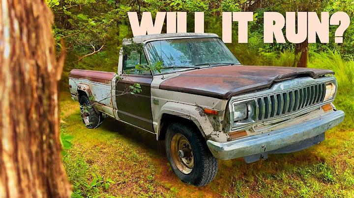 AMC Jeep Abandoned For 20 YEARS - Will it run?