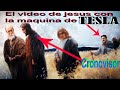 La FILMACION de Jesus con la maquina del tiempo de NIKOLA TESLA