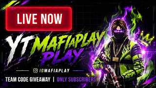🔴 FREE FIRE LIVE | Team Code Giveaway 🎁 Join Fast!
