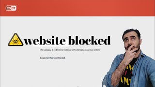 how to fix ' WEBSITE BLOCKED by ESET'- 100 % worked