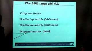 Course on Lattice Boltzmann Methods 1 (of 7)