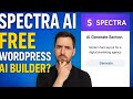 Spectra AI Review (2025): The Best FREE AI Builder for WordPress?
